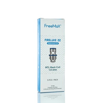 FREEMAX FIRELUKE 22 MTL REPLACEMENT COILS - 1.0OHM
