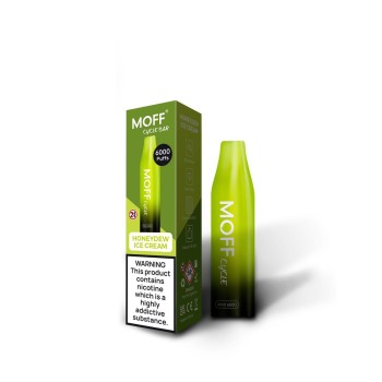 MOFF CYCLEBAR DISPOSABLE DEVICE WITH MOFF DETACHABLE NFC SMART BATTERY 12ML 5.0% NIC 6000 PUFFS 10CT/BOX (MSRP $22.99 EACH)