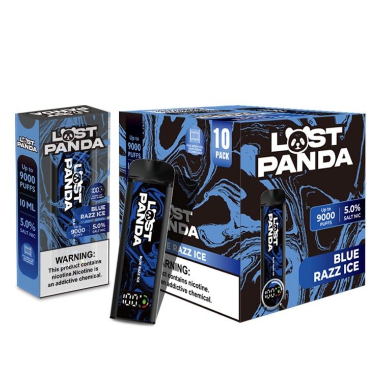 LOST PANDA 9000 PUFF 5% NIC DISPOSABLE 10CT/BOX