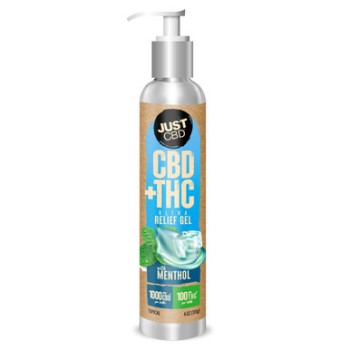 CBD+THC ULTRA RELIEF GEL WITH MENTHOL 4OZ (MSRP $49.99 EACH)