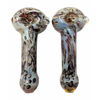 5" CANDY ART FUMED DOT HAND PIPE 2CT/PK