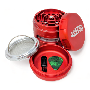 CRUSHERS 70MM 4 PART GRINDER - ASSORTED COLORS
