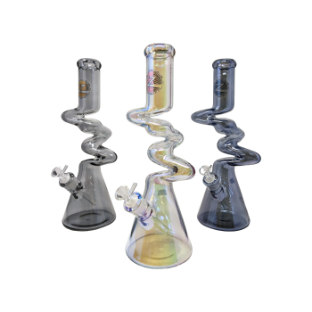 16" ON POINT GLASS ZONG WATER PIPE