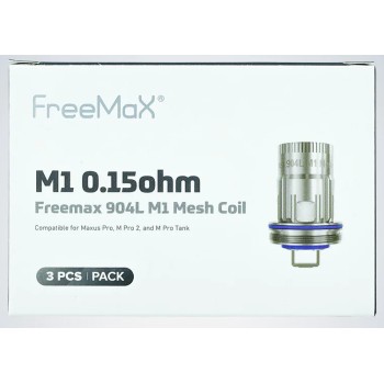FREEMAX M1 0.15OHM MESH COIL 3PCS/PK