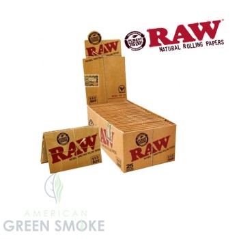 RAW ROLLING PAPER CLASSIC 11/2 25COUNT