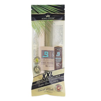 KING PALM HAND ROLLED WRAPS XXL POUCH (BOX OF 10 PACKS) (MSRP $82.99 EACH)