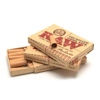 RAW PRE - ROLLED PERFECTO CONE TIP (20 COUNT)  (MSRP $1.99 EACH)