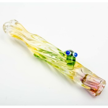 3.5" GLASS CRITTERS GOLD FUMED LINING (MSRP $2.49 EACH)
