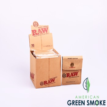RAW POCKET ASHTRAY - BOX OF 10 COUNT (MSRP $2.49 EACH)