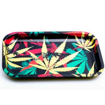 DIRTY LEAVES - MEDIUM ROLLING TRAY (MSRP $7.99)