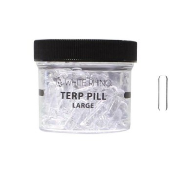 WHITE RHINO  VARIOUS SIZES TERP PILL (JAR OF 100 COUNT) (MSRP $2.99 EACH)