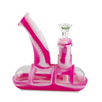 OOZE - STEAMBOAT SILICONE GLASS BUBBLER WATER PIPE (MSRP $59.99 EACH)