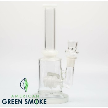 8" TRIPLE RING COLOR WATER PIPE (MSRP $35.99)
