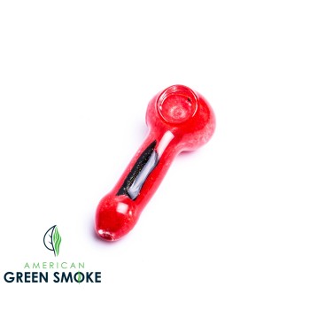 2.5" INSIDE FRIT DICHRO PEANUT HAND PIPE (MSRP $3.99 EACH)