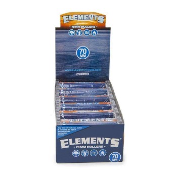 ELEMENTS - ROLLING MACHINE 70MM ROLLERS (DISPLAY OF 12 COUNT) (MSRP $2.99 EACH)