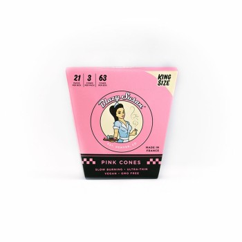 BLAZY SUSAN PINK CONES KING SIZE 3CT (PACK OF 21) (MSRP $2.99 EACH)