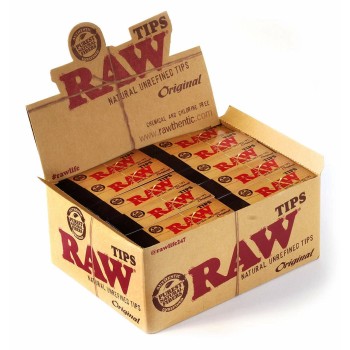 RAW ORIGINAL TIPS (BOX OF 50 COUNT) (MSRP $3.99 EACH)