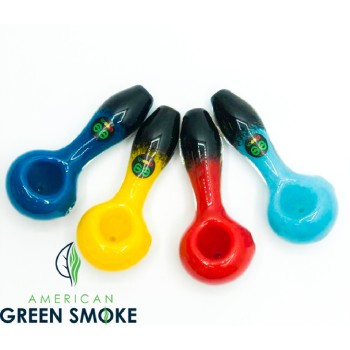CHEECH GLASS 4" FRIT HAND PIPE ASSORTED (MSRP $29.99)