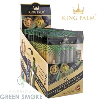 KING PALM XL 5 ROLLS BOX OF 15 COUNT (MSRP 9.99 EACH)