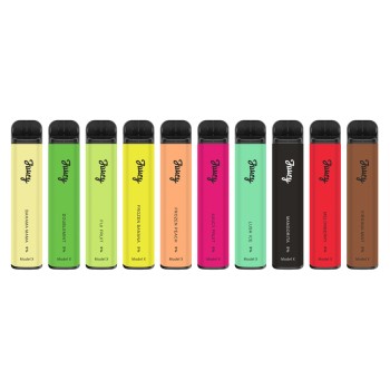 JUUCY MODEL X DISPOSABLE DEVICE 6ML 5.0% NIC 1600 PUFFS (BOX OF 5 COUNT) (MSRP $19.99 EACH)
