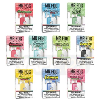 MR FOG SWITCH DISPOSABLE VAPE 15ML 5% NICOTINE 5500 PUFFS (MSRP $19.99 EACH)