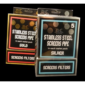 STAINLESS STEEL SCREENS PIPE GOLD ( MSRP $ 9.99 EACH )