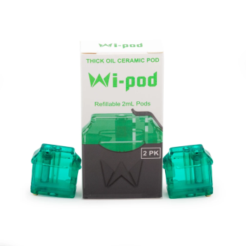EMPTY PODS REFILLED REPLACEMENT PODS BY  WI-POD  2PK ( MSRP $11.99 EACH )