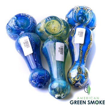 4" SLIM HAND PIPE ASSORTED COLORS (MSRP $14.99 EACH)