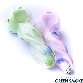 3.5" 75-80G SLYME TUBING MIX COLOR HAND PIPE (MSRP $19.99 EACH)