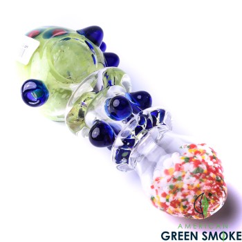 4" DOUBLE RING WITH MARBLE HEAD HEAVY HAND PIPE (MSRP $29.99 EACH)