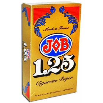 JOB - 1.25 CIGARETTE ROLLING PAPERS (MSRP $66.99)