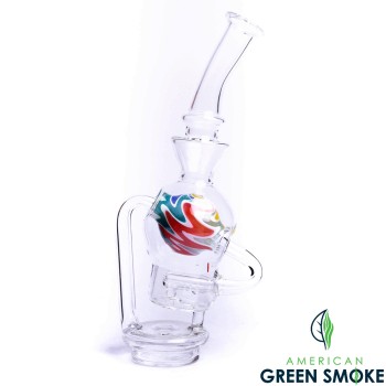 PUFFCO TOP GLASS COLORFUL SWIRL ATTACHMENT (MSRP $39.99)