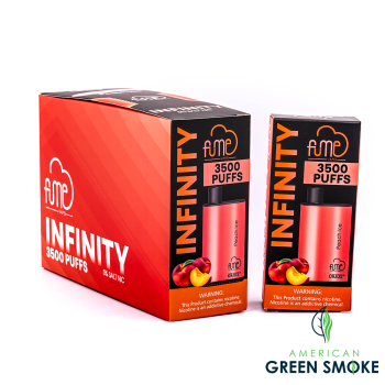 FUME INFINITY DISPOSABLE 5% NIC 3500 PUFFS 5COUNT BOX (MSRP $24.99 EACH)
