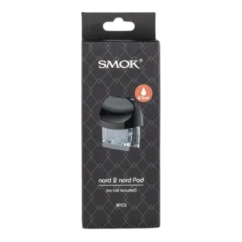 SMOK NORD 2 REPLACEMENT POD (NO COIL INCLUDED) PACK OF 3 (MSRP $9.99 EACH)