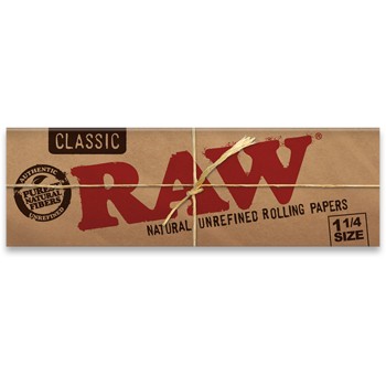 RAW - CLASSIC 1¼ ROLLING PAPER 24CT (MSRP $2.49 EACH)