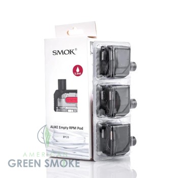 SMOK ALIKE RPM REPLACEMENT POD 3COUNT PACK (MSRP $ 11.99 EACH)