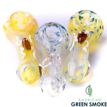 3" FROG DOTTED HAND PIPE (MSRP $14.99 EACH)