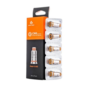 GEEK VAPE AEGIS POD REPLACEMENT 0.6 OHM COILS (PACK OF 5) (MSRP 22.99 EACH)