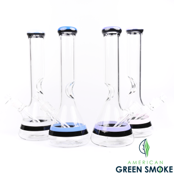 14" GLASS BEAKER WITH SLYME RIM & ICE PINCH (MSRP  $79.99)