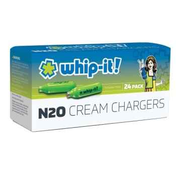 WHIP IT CREAM CHARGER 24CT 25 BOX/ CASE  ( MSRP $18.99 PACK )