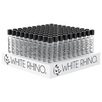 WHITE RHINO GLASS CHILLUM 100 PACK ( MSRP $ 109.99 PACK )