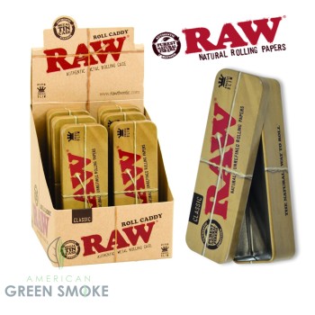 RAW ROLL CADDY FITS KING SIZE SLIM 6 COUNT PACK 