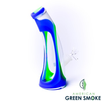 SILICONE GLASS WATER PIPE (MSRP $24.99 EACH)