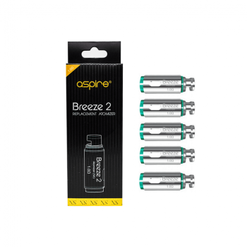 ASPIRE BREEZE 2 REPLACEMENT COIL - PK OF 5 ( MSRP $15.00 EACH )
