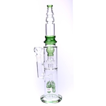 16" GLASS WATER PIPE WITH HANGING SHOWER AND STEREO MATRIX PERCOLATOR (MSRP $79.99 EACH)