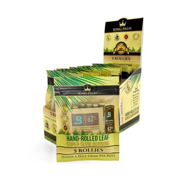 KING PALM 5 ROLLIES 15CT/BOX ( MSRP $4.99 EACH)