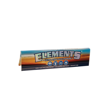 ELEMENTS ULTRA THIN KING SIZE ROLLING PAPER (PACK OF 50 COUNT) (MSRP $2.99 EACH)