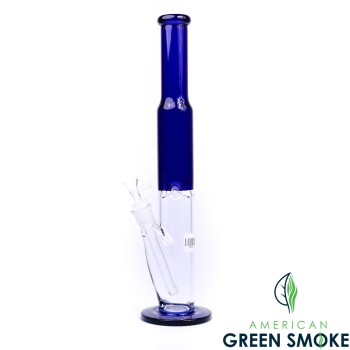 16 INCH STRAIGHT GLASS WATER PIPE (MSRP 64.99)