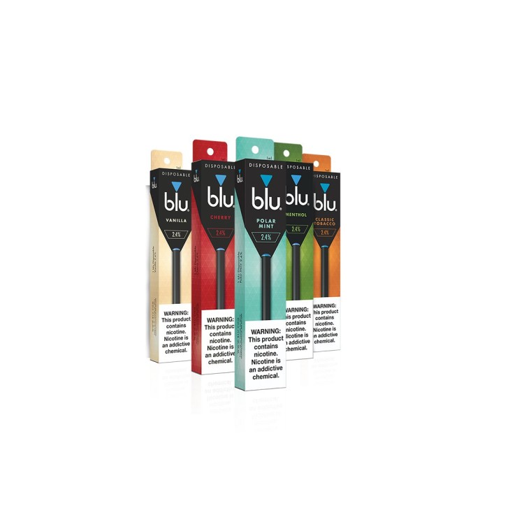 BLU CLASSIC TOBACCO DISPOSABLE VAPE 1ML 2.4% NICOTINE BOX OF 10 COUNT (MSRP $9.99 EACH)