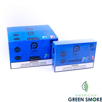POSH PLUS DISPOSABLE VAPE 8.5ML 5% NIC 3000 PUFF BOX OF 25 COUNT (MSRP $22.99 EACH)